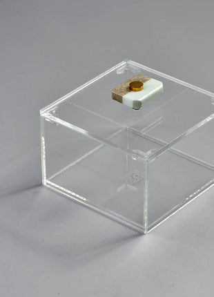 Zee Designs Marble Small Squared Divided Box