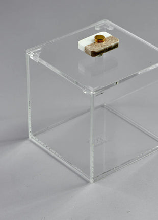 Zee Designs Marble Small Squared Divided Box