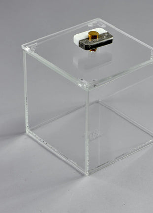 Zee Designs Marble Small Squared Divided Box