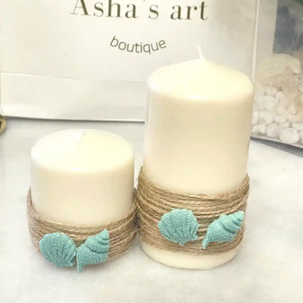 Asha's Seashell Candles