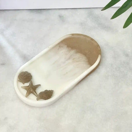 asha's Seashell Coaster