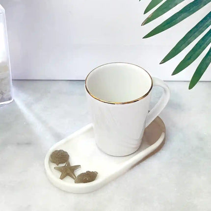 asha's Seashell Coaster