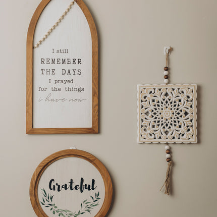 The Words Co Ornamental Square Wall Hanging