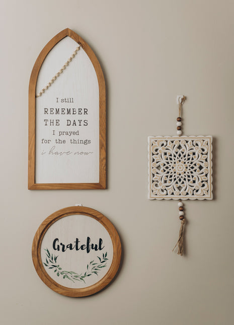 The Words Co Ornamental Square Wall Hanging