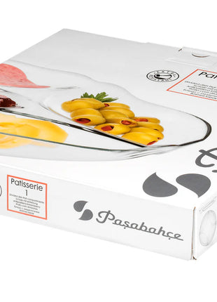 Pasabahce Basic Divided Serving Platter - 30.2cm