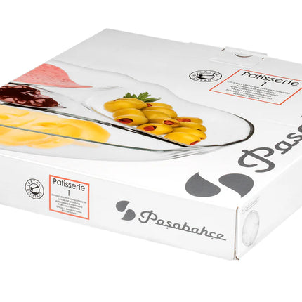 Pasabahce Basic Divided Serving Platter - 30.2cm