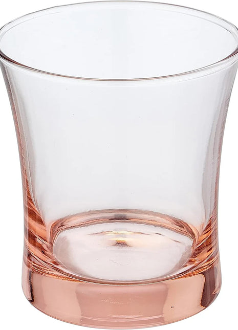 Pasabahce Azur Old Fashioned Glass - Pink, 240ml