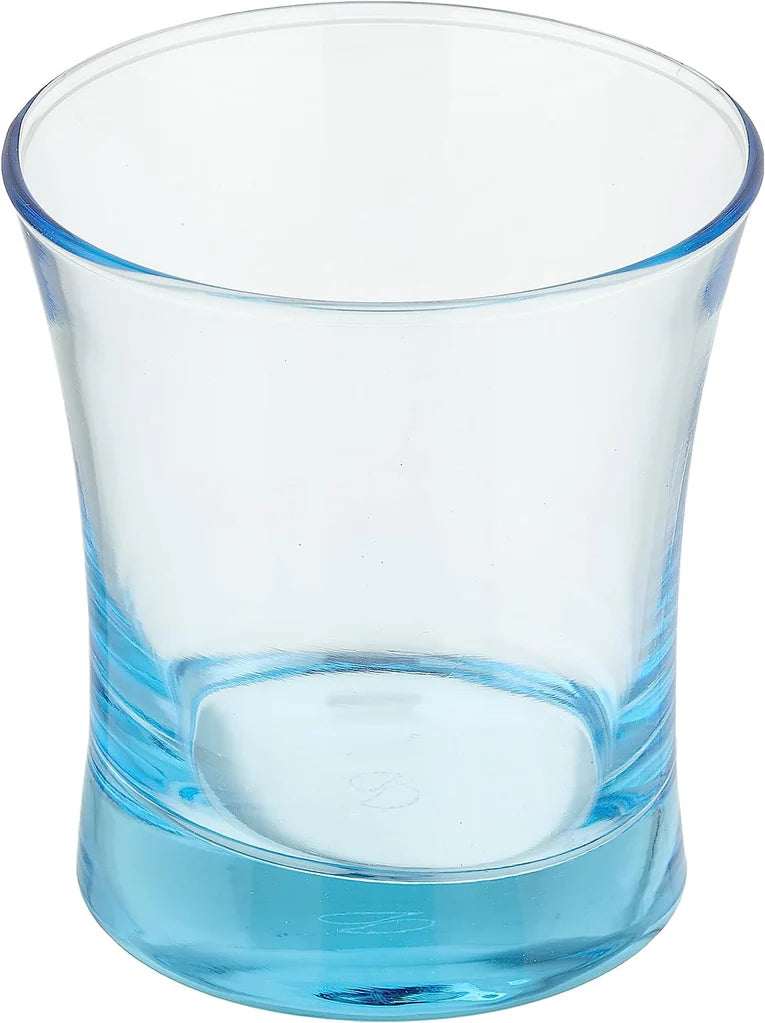 Pasabahce Azur Old Fashioned Glass - Blue, 240ml