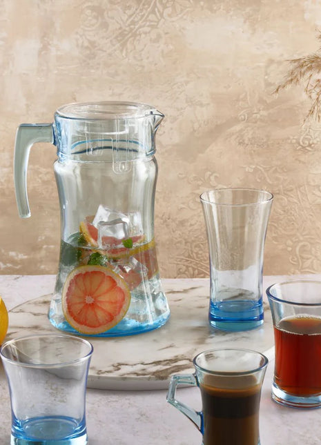 Pasabahce Azur Pitcher - Turquoise, 1.4L