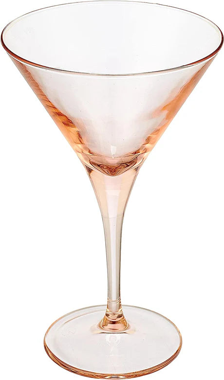 Pasabahce V-Line Martini Glass - Pink, 250ml