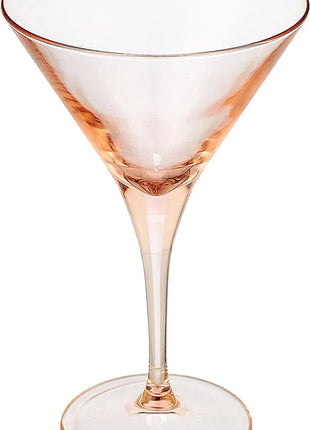 Pasabahce V-Line Martini Glass - Pink, 250ml
