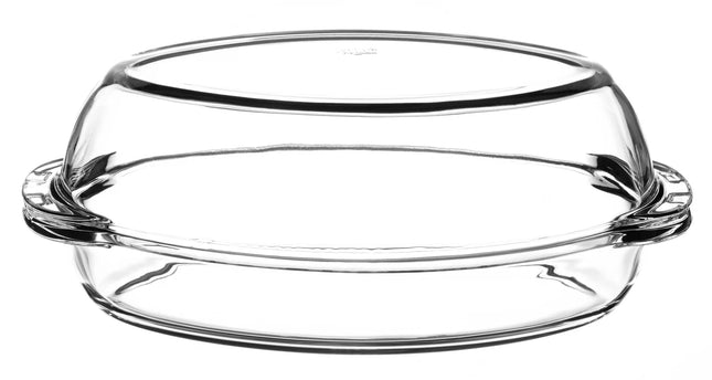 Borcam Oval Casserole with Cover - 2.25L