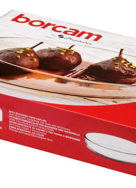 Borcam Oval Oven Dish - 30.6x21.6cm