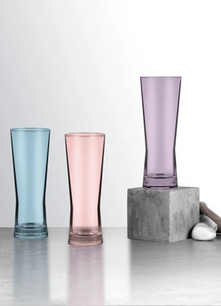 Pasabahce Cerveza Highball Glass - Purple, 340ml