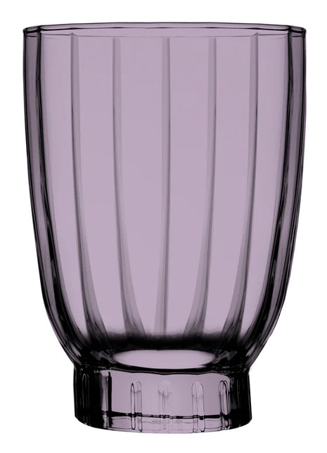 Pasabahce Amore Double Old Fashioned Glass - Purple, 330 ml
