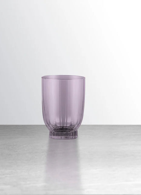 Pasabahce Amore Double Old Fashioned Glass - Purple, 330 ml