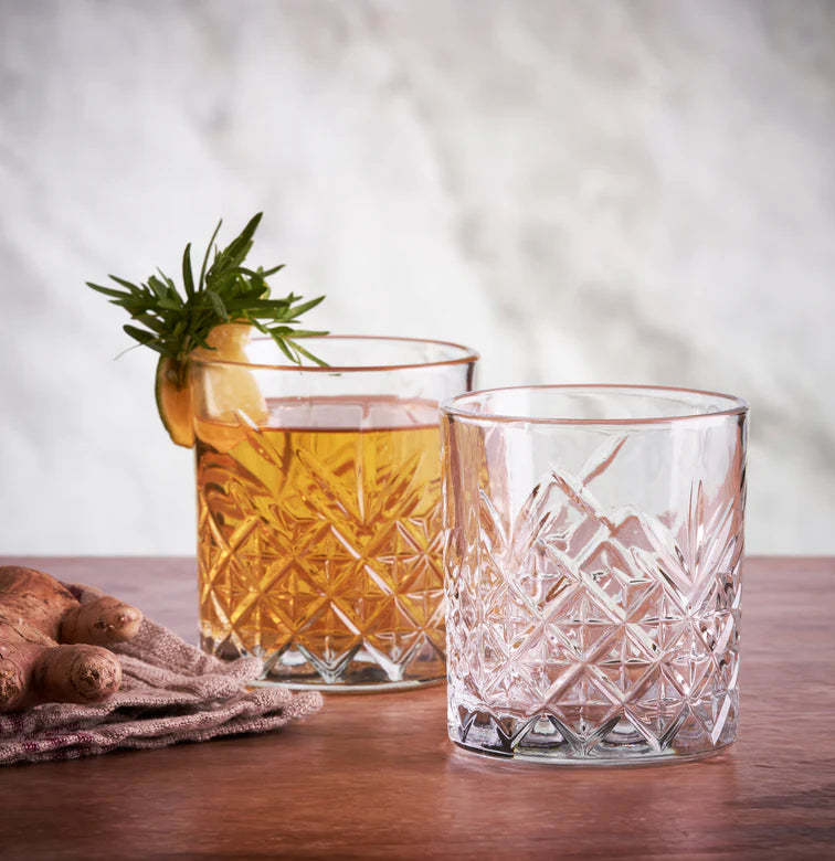 Pasabahce Timeless Old Fashioned Glass (Set of 4) 345ml