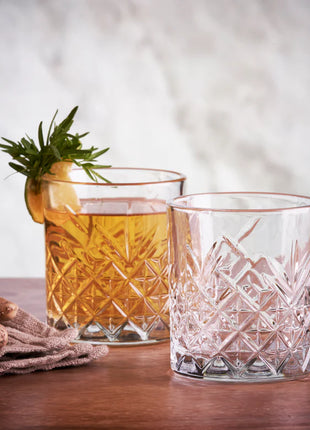 Pasabahce Timeless Old Fashioned Glass (Set of 4) 345ml