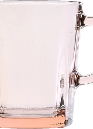 Pasabahce Carre Mug - Pink, 270ml