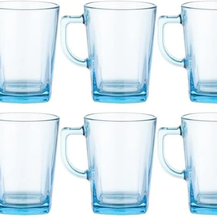 Pasabahce Carre Mug - Turquoise, 270ml