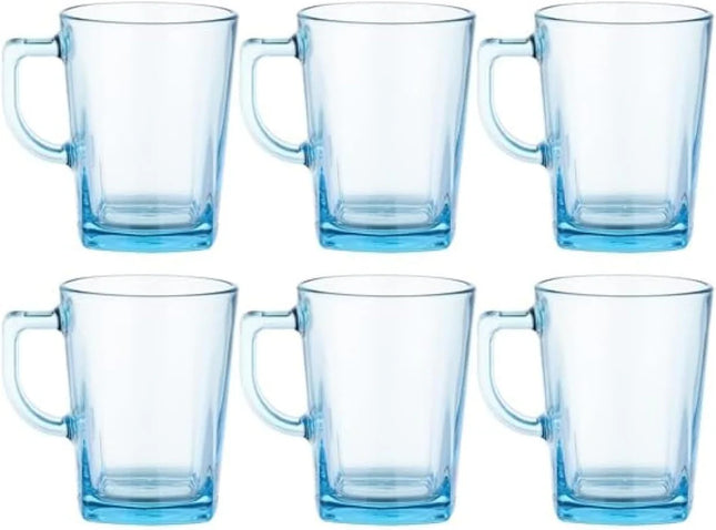 Pasabahce Carre Mug - Turquoise, 270ml
