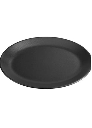 Porland Seasons Oval Plate - Black, 18cm