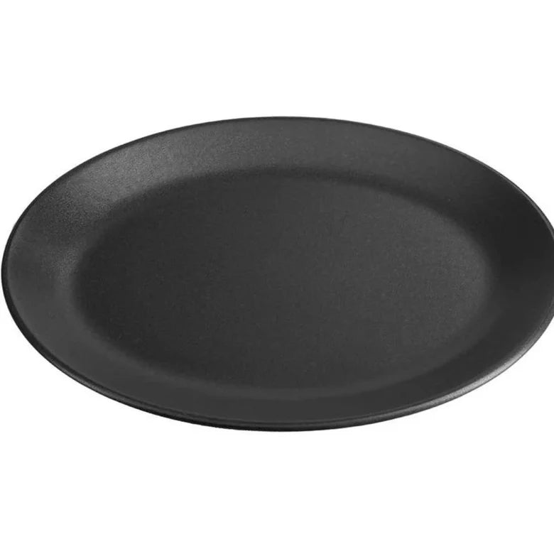 Porland Seasons Oval Plate - Black, 36cm