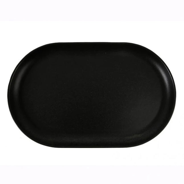 porland-seasons-oval-serving-platter-black-32x20cm