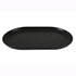 Porland Seasons Oval Serving Platter - Black, 32x20cm