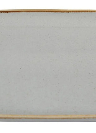 Porland Seasons Oval Serving Platter - Grey, 30x15cm