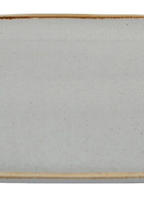 Porland Seasons Oval Serving Platter - Grey, 32x20cm