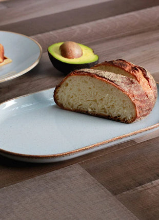 Porland Seasons Oval Serving Platter - Grey, 32x20cm