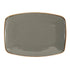 Porland Seasons Rectangular Serving Platter - Dark Grey, 32cm