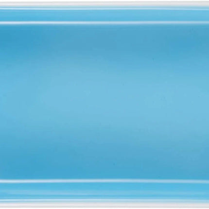 Porland Rainbow Appetizer Plate - Blue, (Set of 2) 16x8cm