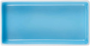 Porland Rainbow Appetizer Plate - Blue, (Set of 2) 16x8cm