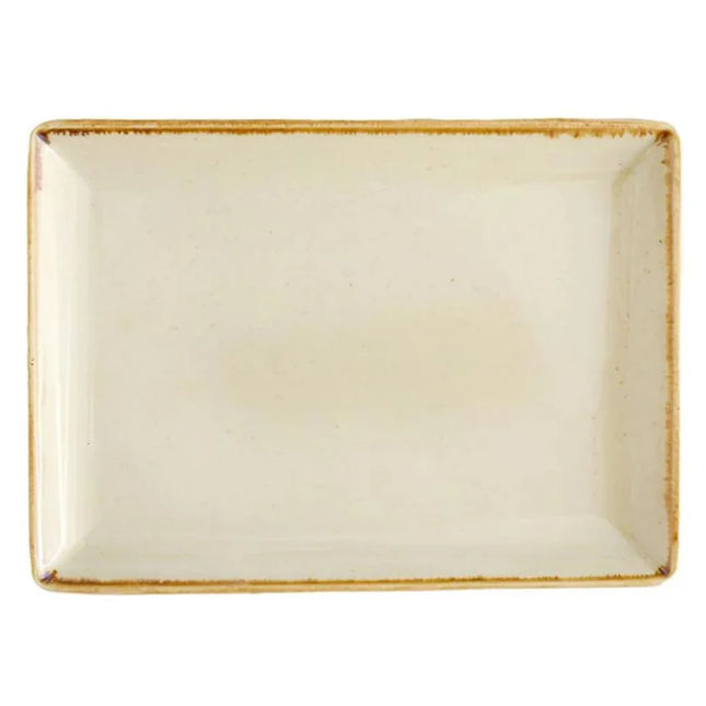 Porland Seasons Rectangular Serving Platter - Black, 35x16cm