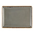 Porland Seasons Rectangular Serving Platter - Dark Grey, 35x26cm