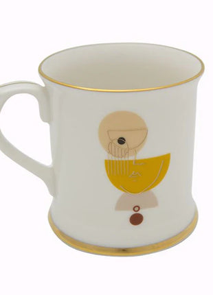 Porland Abstract Mug - 6 Pieces, 380ml