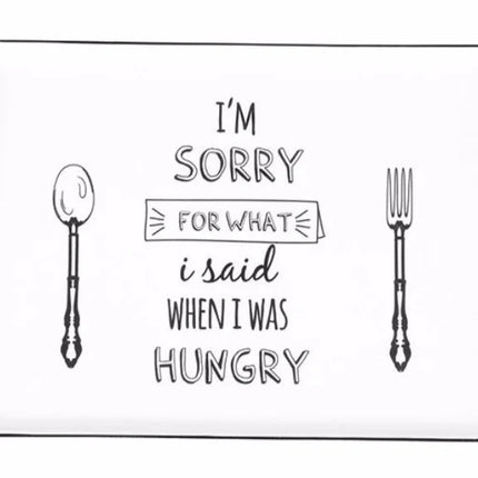 Porland Be Happy Plate - 27x20cm
