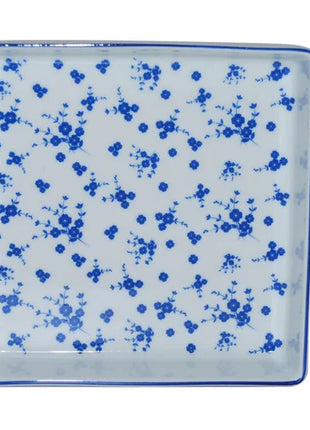 Porland Blue Passion Plate - 15x15cm