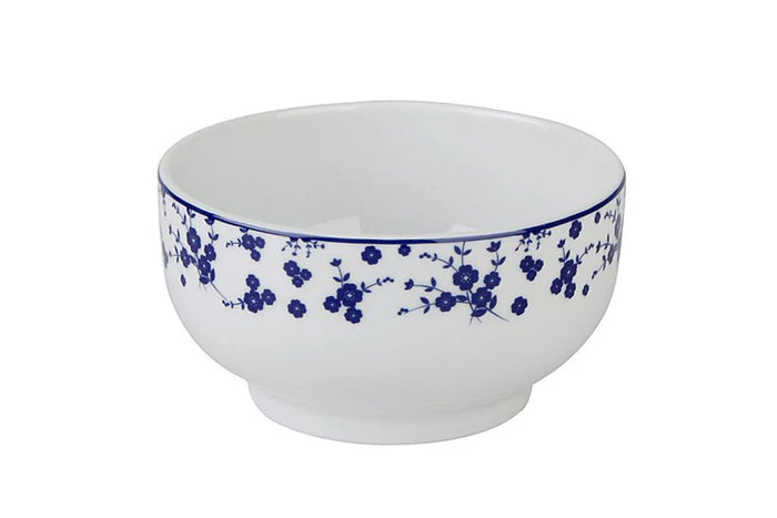 Porland Blue Passion Bowl - Floral Pattern, 11cm