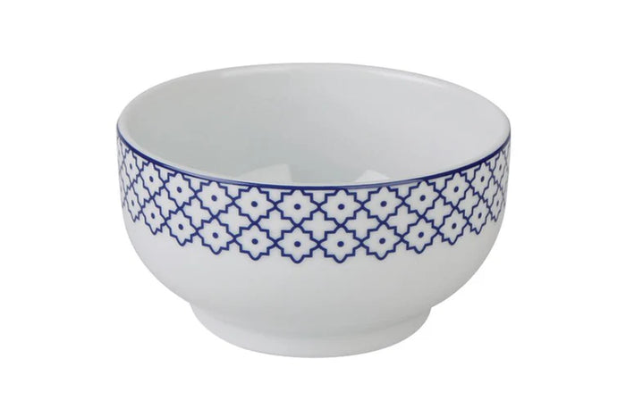 Porland Blue Passion Bowl - Clover Pattern, 11cm