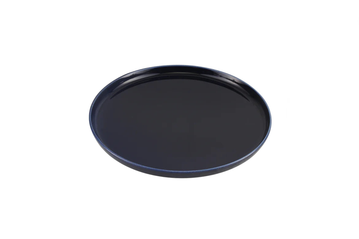 Porland Navy Blue Dessert Plate - 21cm