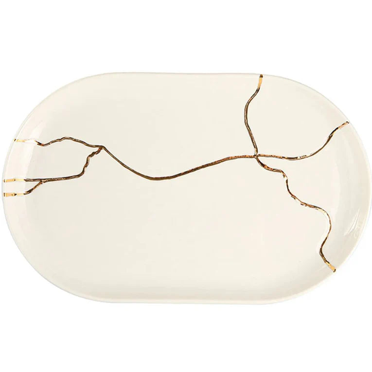 Porland Spirits Oval Plate - 32cm