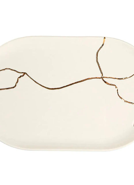 Porland Spirits Oval Plate - 32cm