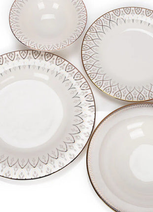 Porland Sweet Romantic Dinner Set - 60 pieces for 12 People