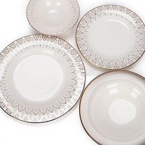 Porland Sweet Romantic Dinner Set - 60 pieces for 12 People