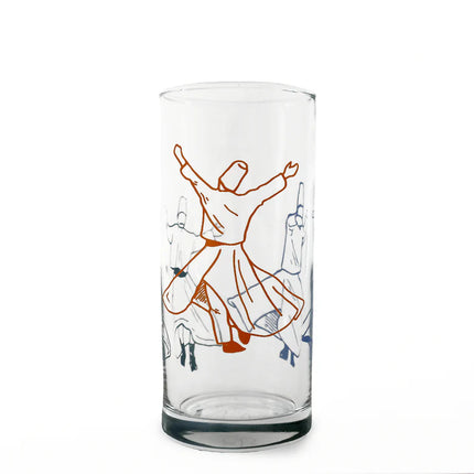 Mindada Istanbul Sufi Highball Glass - 290ml (Set of 6)