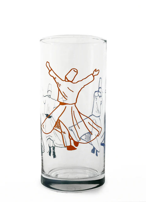 Mindada Istanbul Sufi Highball Glass - 290ml (Set of 6)