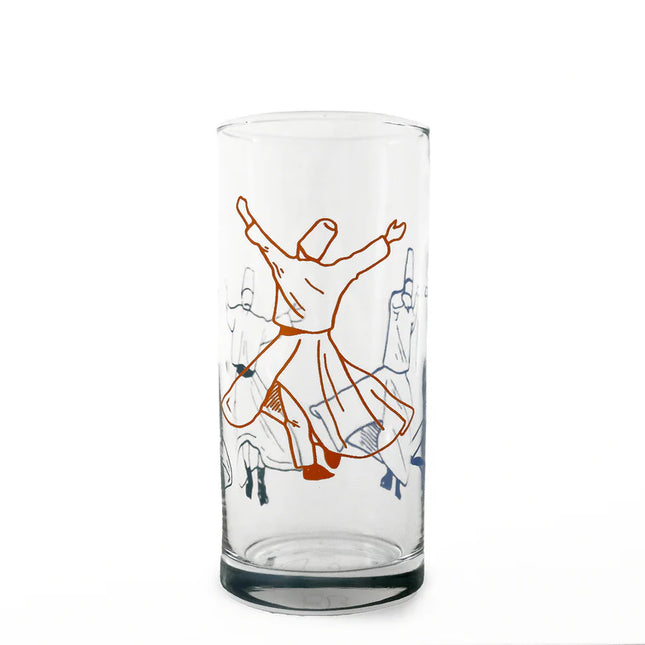 Mindada Istanbul Sufi Highball Glass - 290ml (Set of 6)